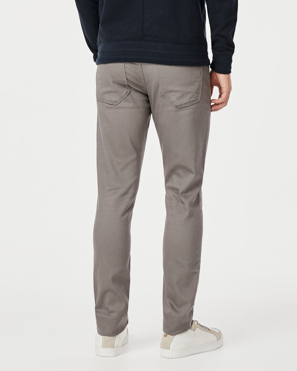 Slim Stretch Denim Jean, Gunmetal, hi-res